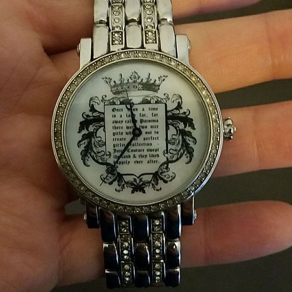 Juicy couture silver watch